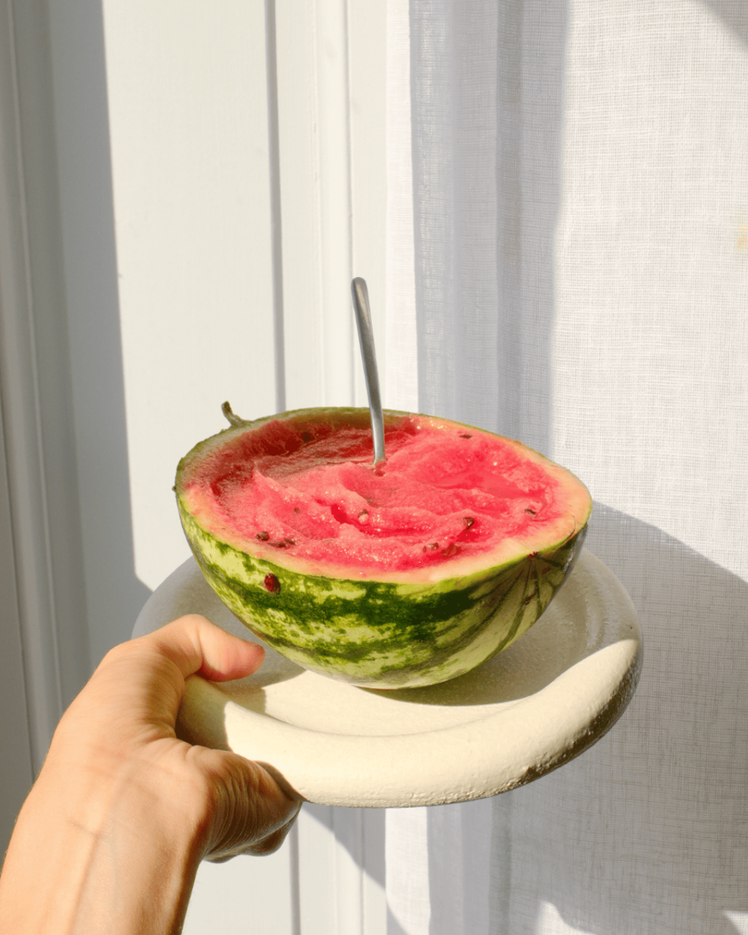 recette sorbet hydratation électrolyte collagène pastèque
